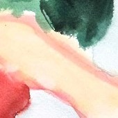 ohne titel, 2023, aquarell auf papier, 32x24 cm, copyright vg bildkunst + axel hptner